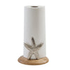 Silver Starfish Paper Towel Holder