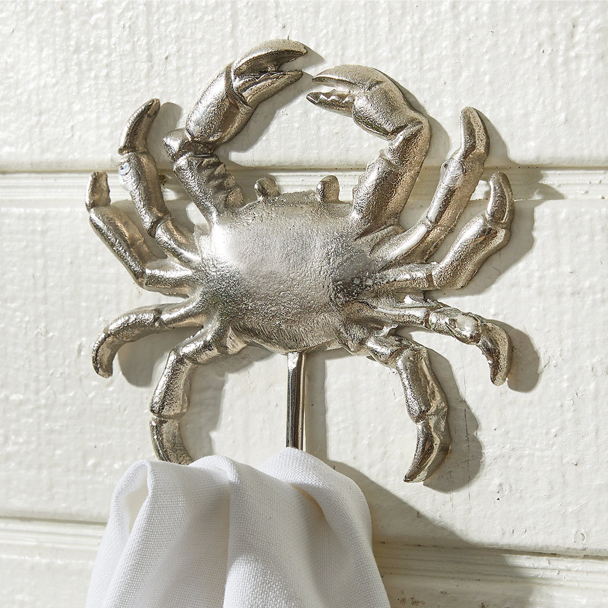 Silver Crab Wall Hook