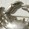 Silver Crab Wall Hook