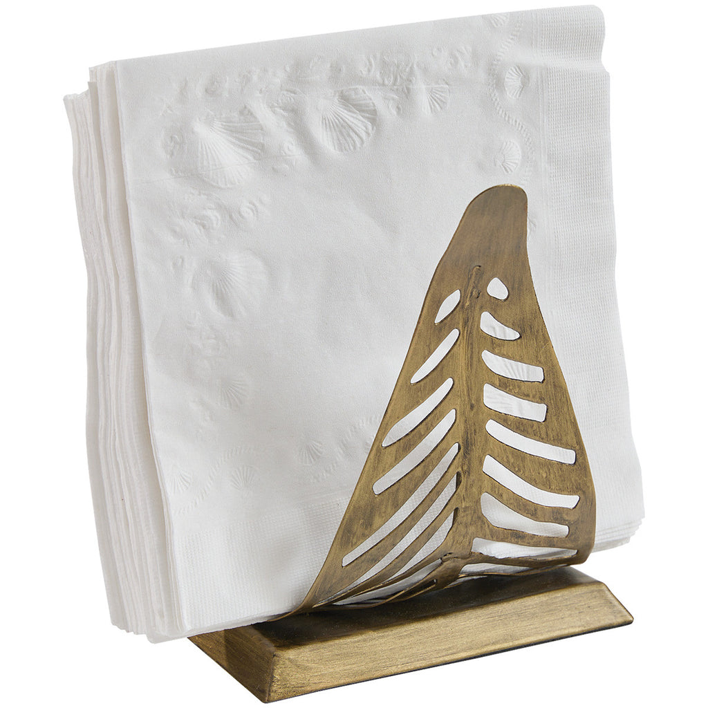 Pointed Foliage Napkin Holder