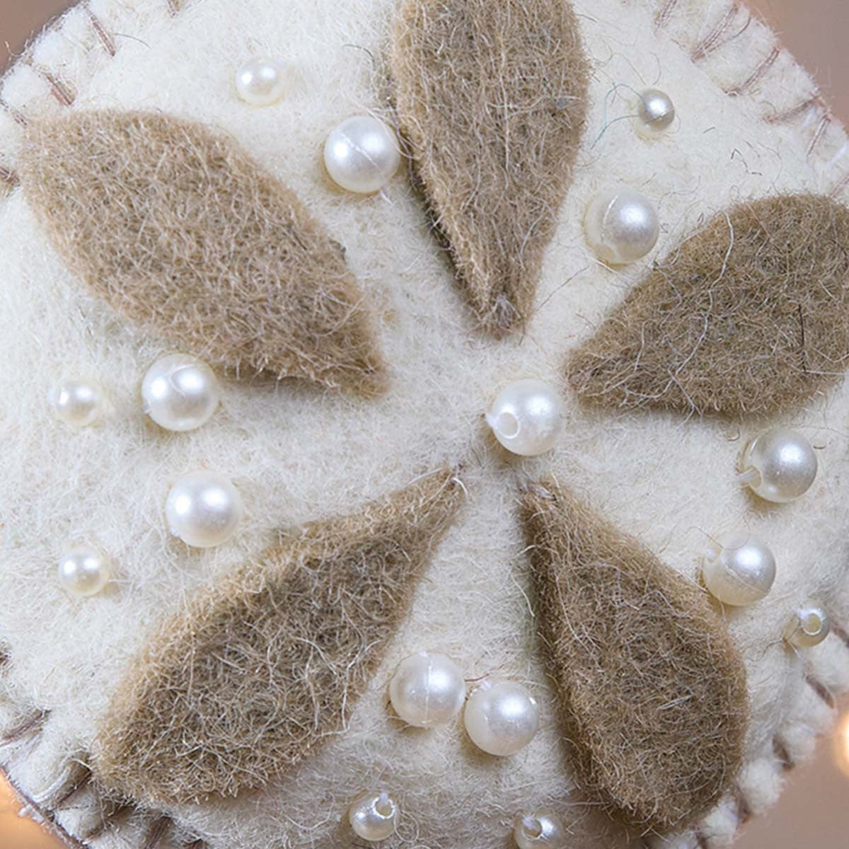 Beachcomber Felt Ornaments - Set of 4