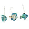 Ocean Fish Felt Ornaments - Set of 3