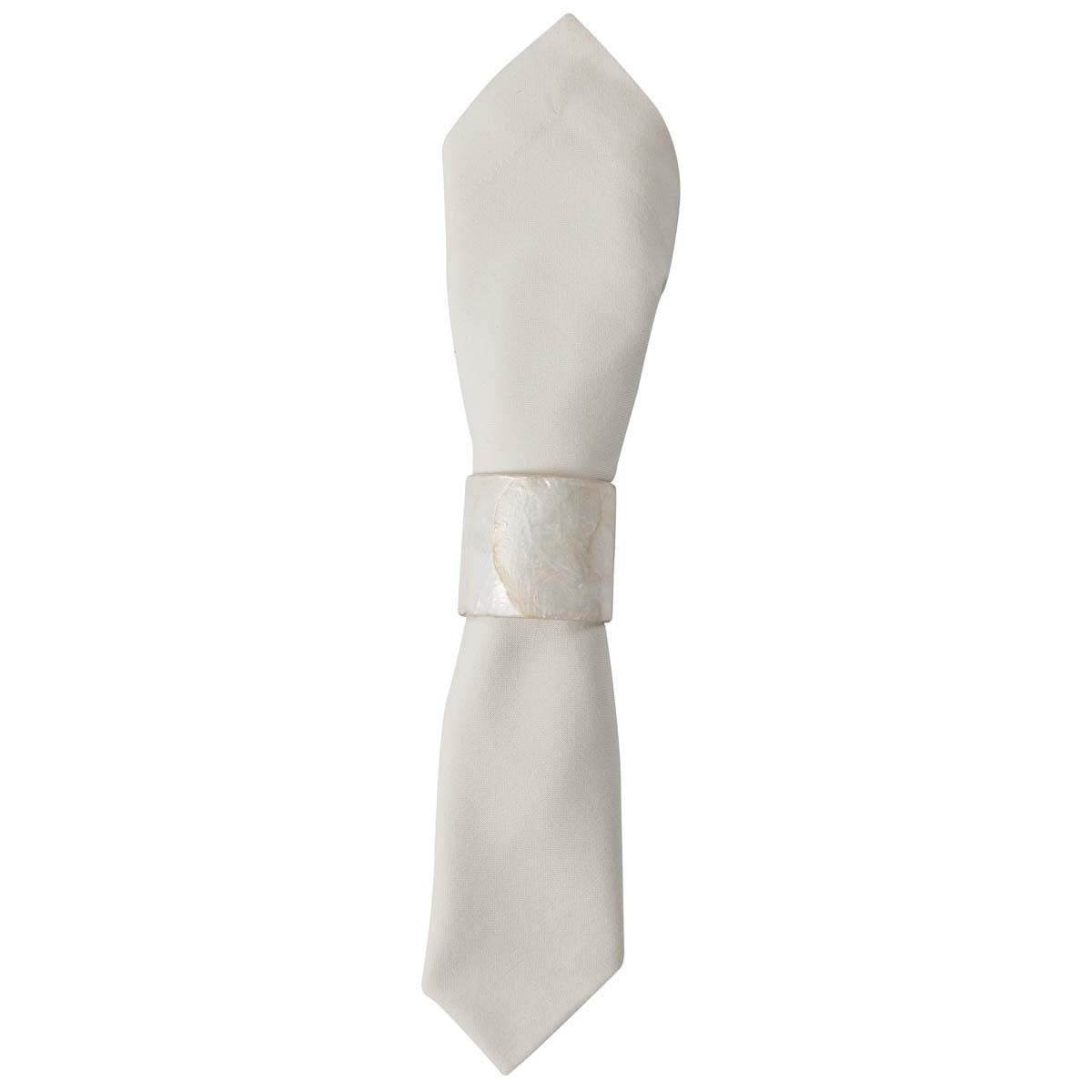 Bella Coastal Decor Seashell Napkin Rings