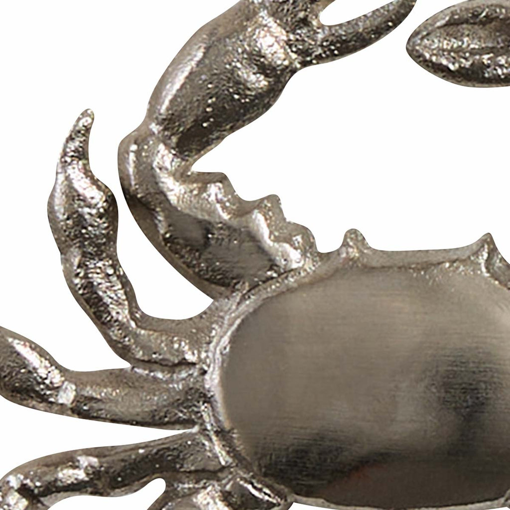 Silver Crab Napkin Rings - Set of 4