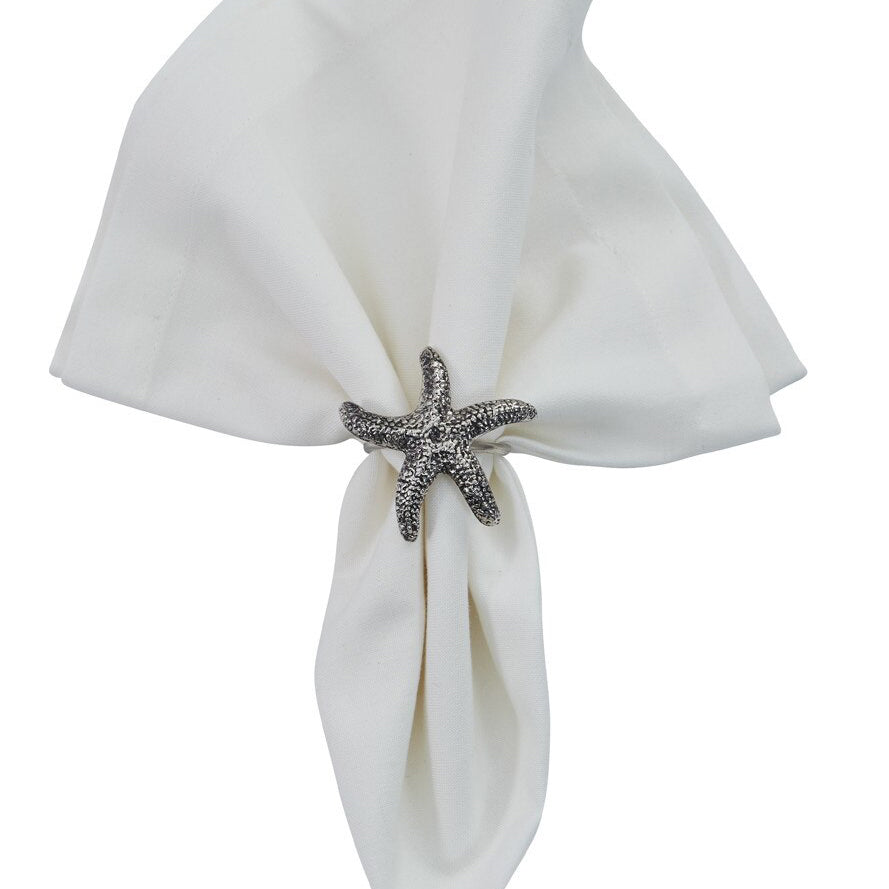 Starfish Napkin Rings - Set of 4