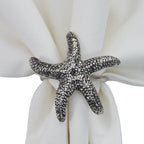 Starfish Napkin Rings - Set of 4