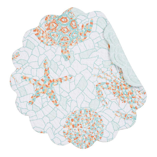 Mosaic Sea Life Table Linens