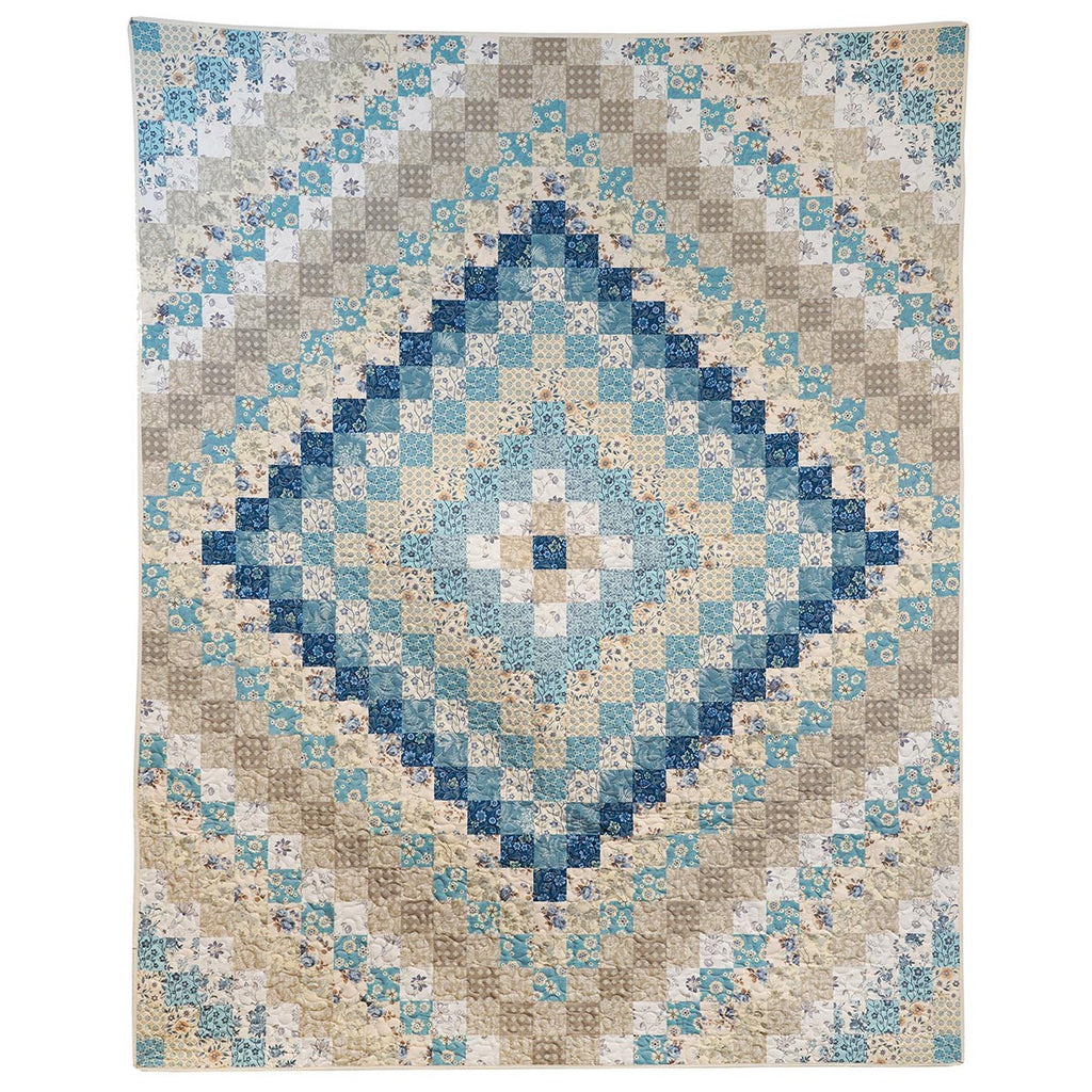 Seabreeze Diamond Quilt Throw
