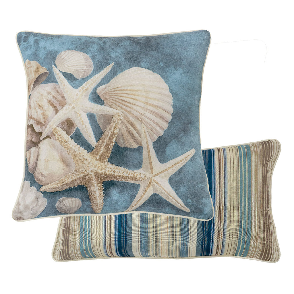Seabreeze Diamond Decorative Pillows - Set of 2