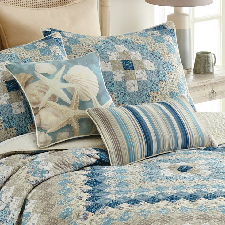 Seabreeze Diamond Decorative Pillows - Set of 2