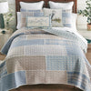 Coastal Patch Quilt Bed Set - Queen
