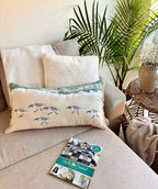 Beach Sandpipers Lumbar Pillow