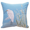 Marsh Egret Indoor/Outdoor Pillow