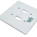 Waves Double Switch Plate