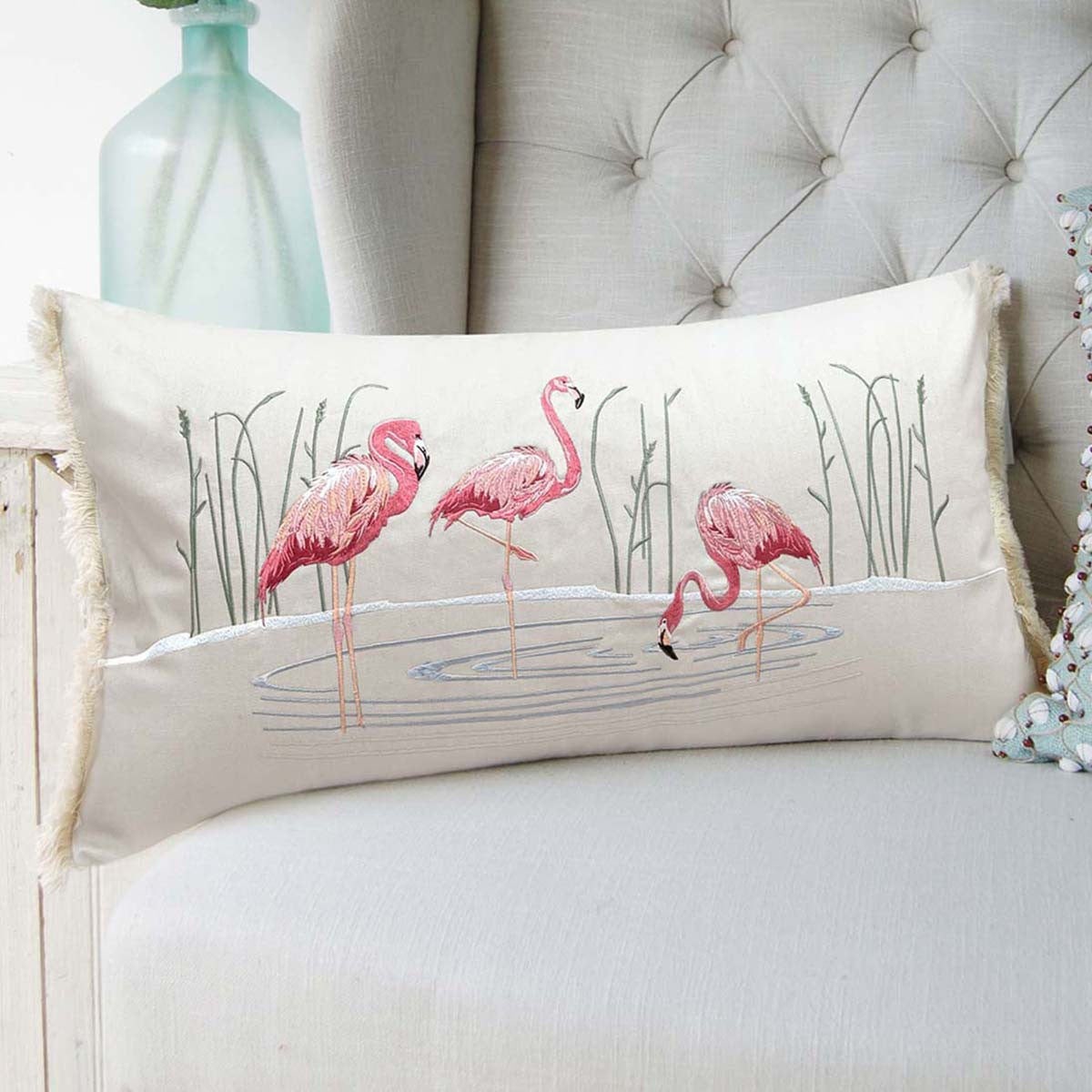 Flamingo Balance Pillow