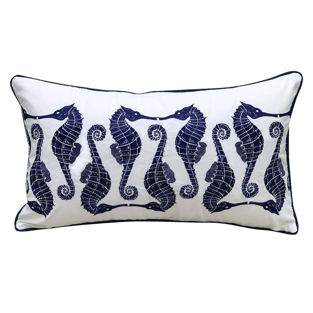 Seahorse Gathering Pillow