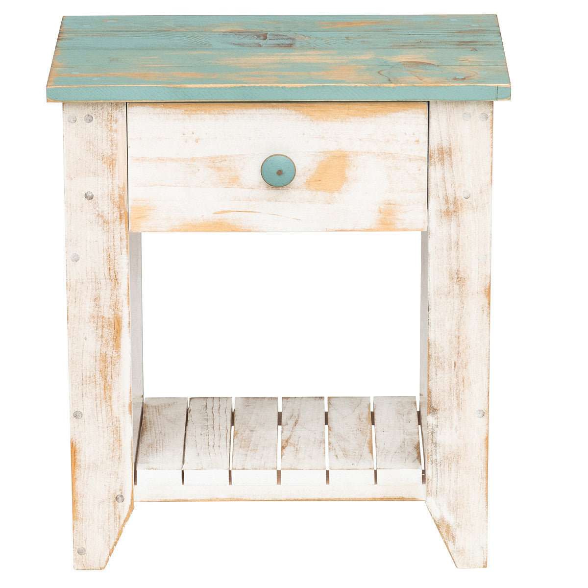 Boardwalk Coastal End Table