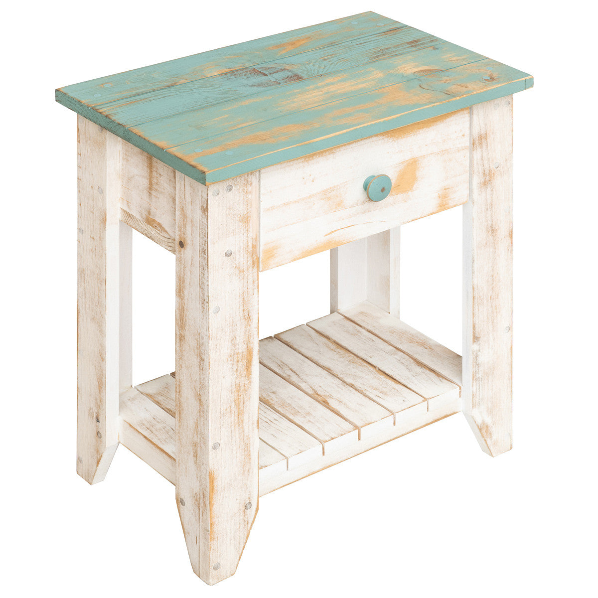 Boardwalk Coastal End Table