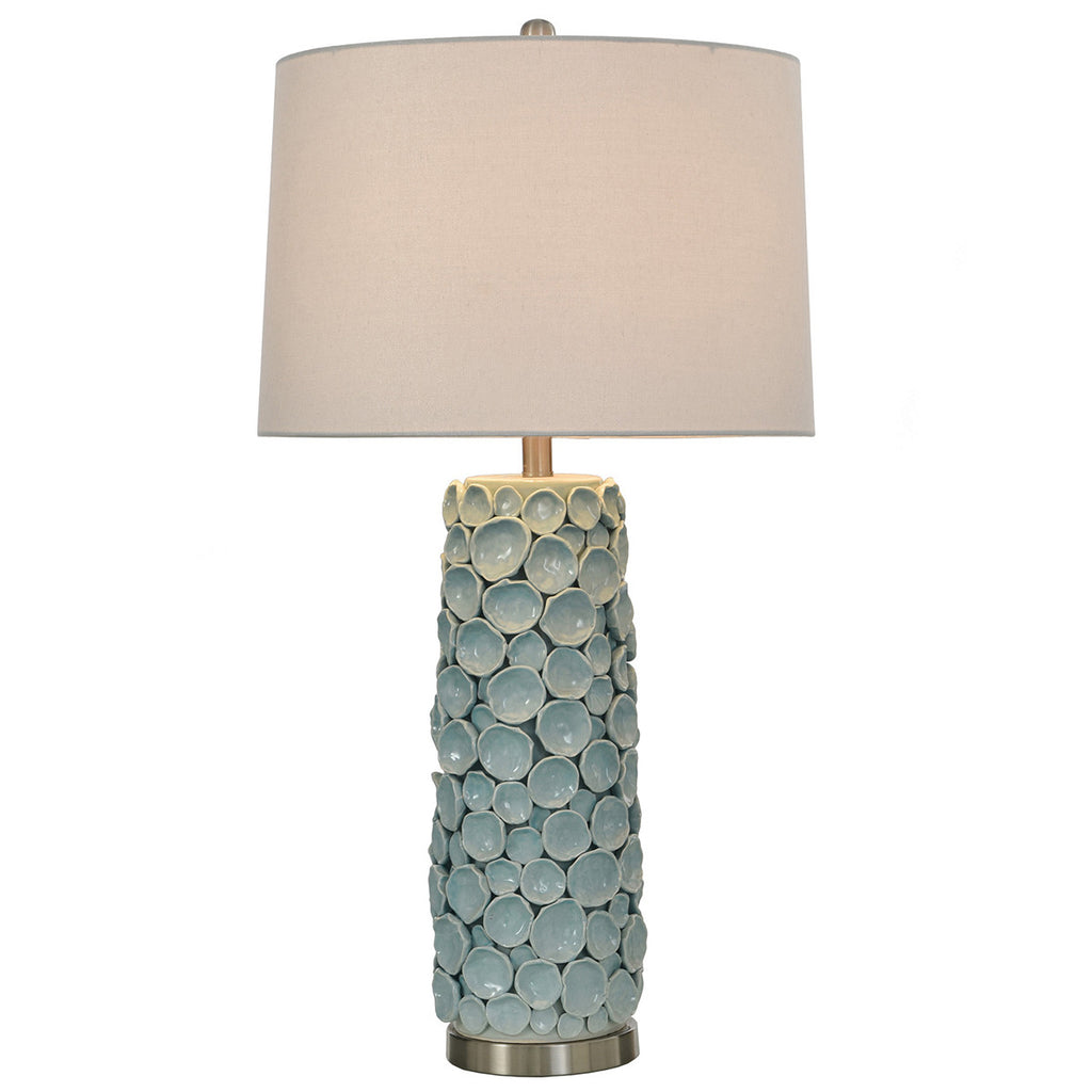 Cerulean Shells Table Lamp