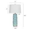 Cerulean Shells Table Lamp