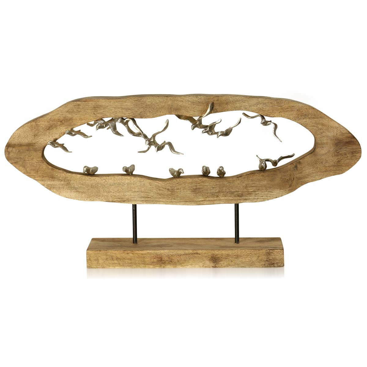 Seaside Flight Wooden Sculpture
