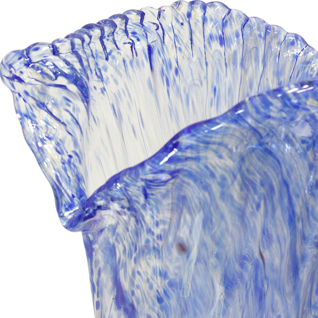Splashing Seas Glass Vase