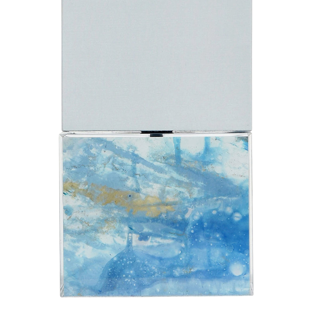 Blue Ocean Glow Uplight Lamp
