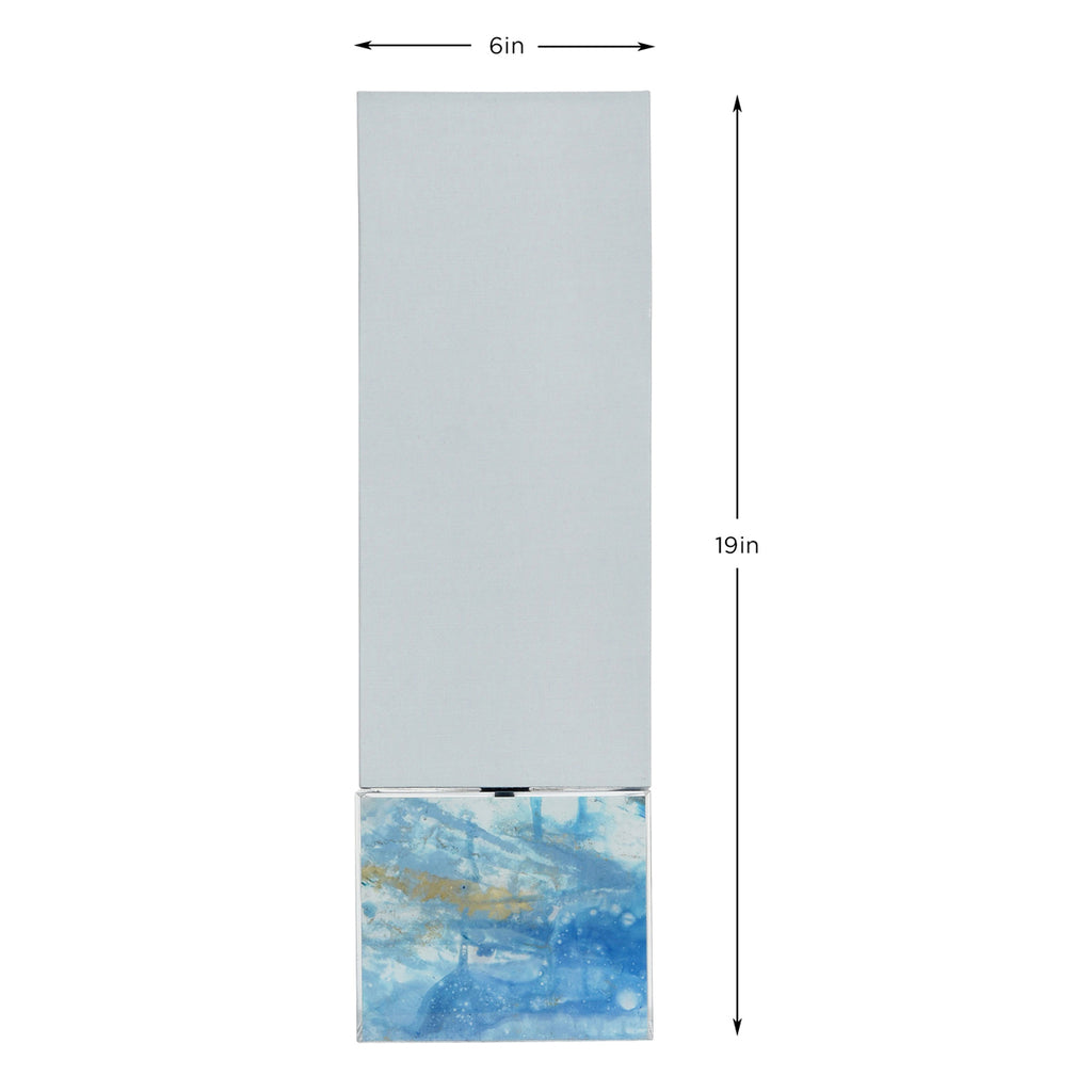 Blue Ocean Glow Uplight Lamp