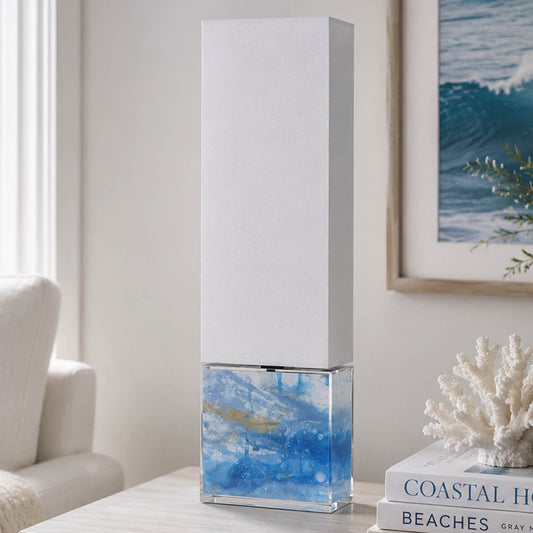 Blue Ocean Glow Uplight Lamp