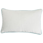Abstract Ocean Linen Pillow - Rectangular