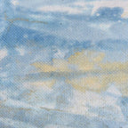 Abstract Ocean Linen Pillow - Rectangular
