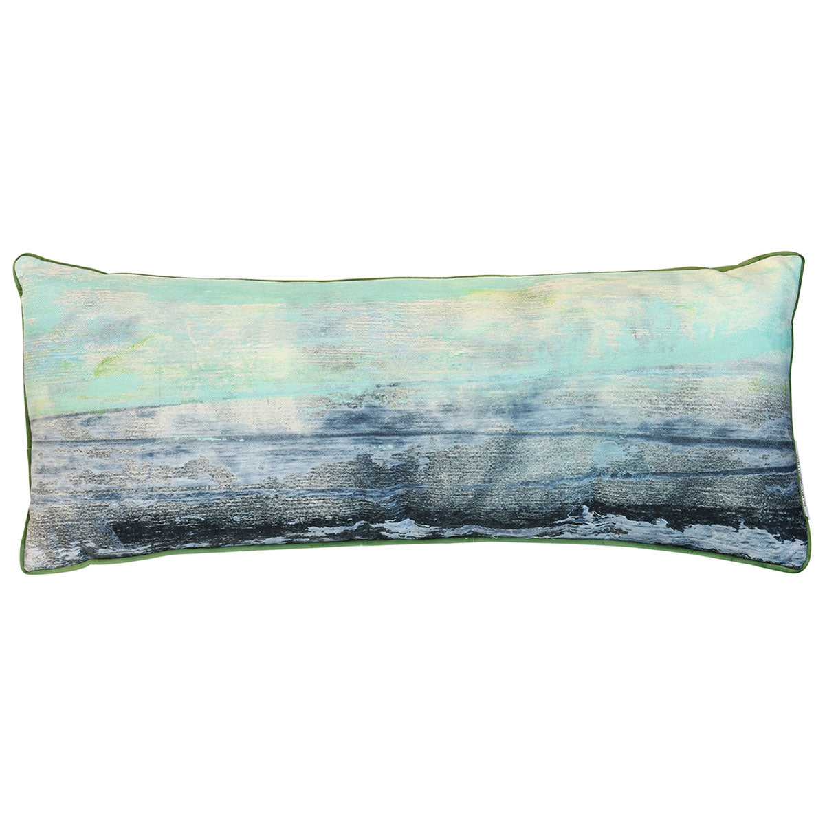 Painted Sea Pillow - Rectangular