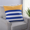Yacht Club Pillow - Blue & Yellow