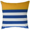 Yacht Club Pillow - Blue & Yellow