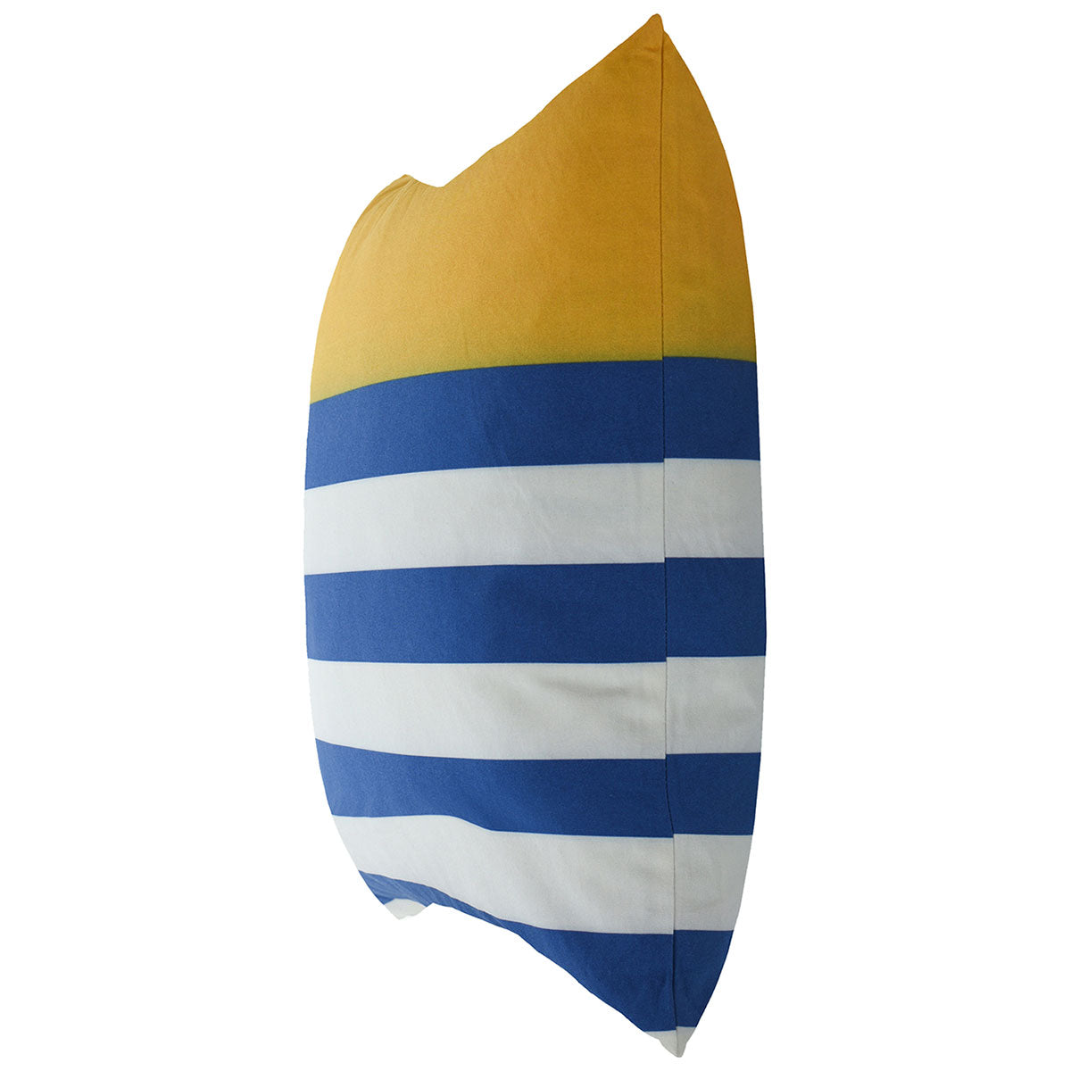 Yacht Club Pillow - Blue & Yellow