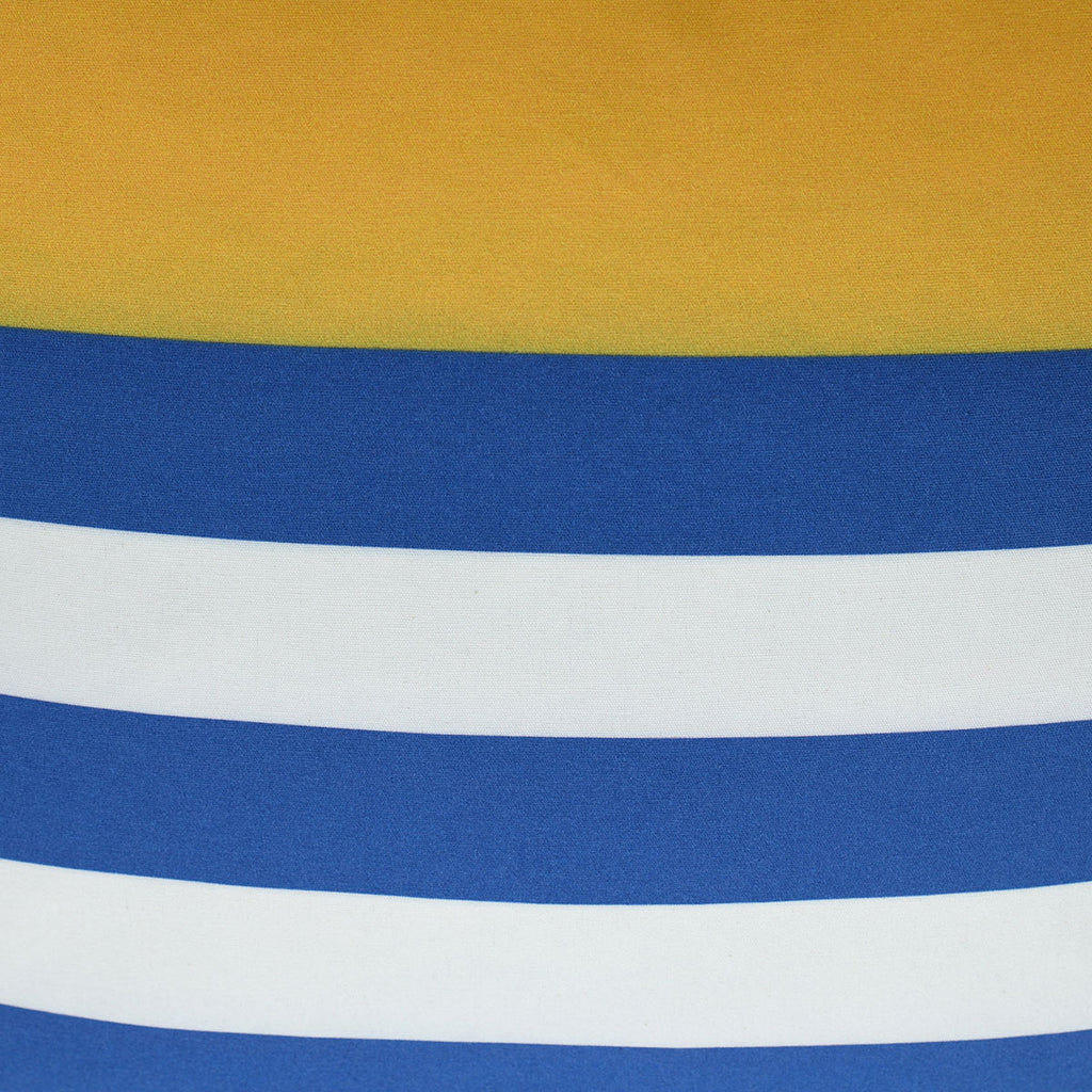 Yacht Club Pillow - Blue & Yellow