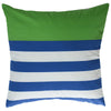 Yacht Club Pillow - Blue & Green
