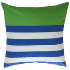 Yacht Club Pillow - Blue & Green