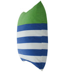Yacht Club Pillow - Blue & Green