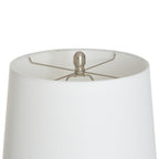 Gloss Dimple Ceramic Table Lamp - Cream