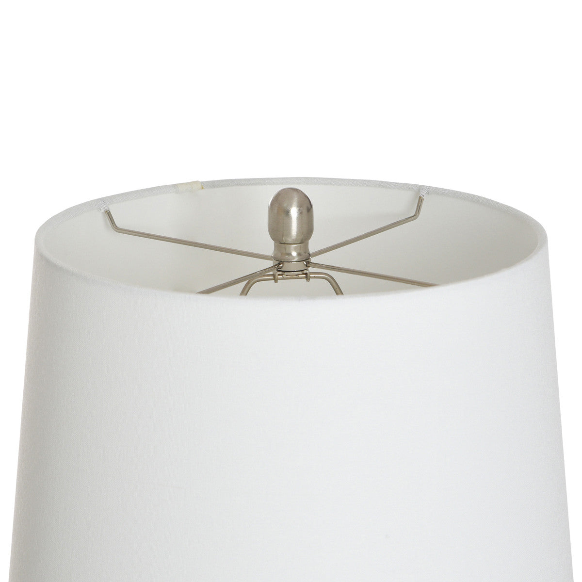 Gloss Dimple Ceramic Table Lamp - Cream