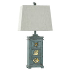 Coastal Shells Table Lamp with Nightlight