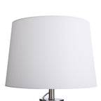 Clear Sea Glass Table Lamp - CLEARANCE