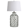 Clear Sea Glass Table Lamp - CLEARANCE