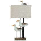 Coastal Seagulls Table Lamp