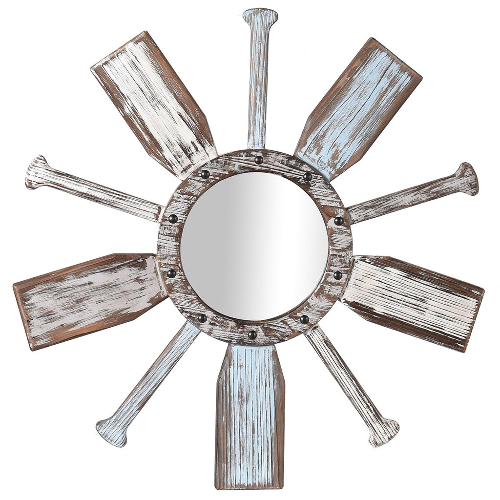 Nautical Paddle Wall Mirror