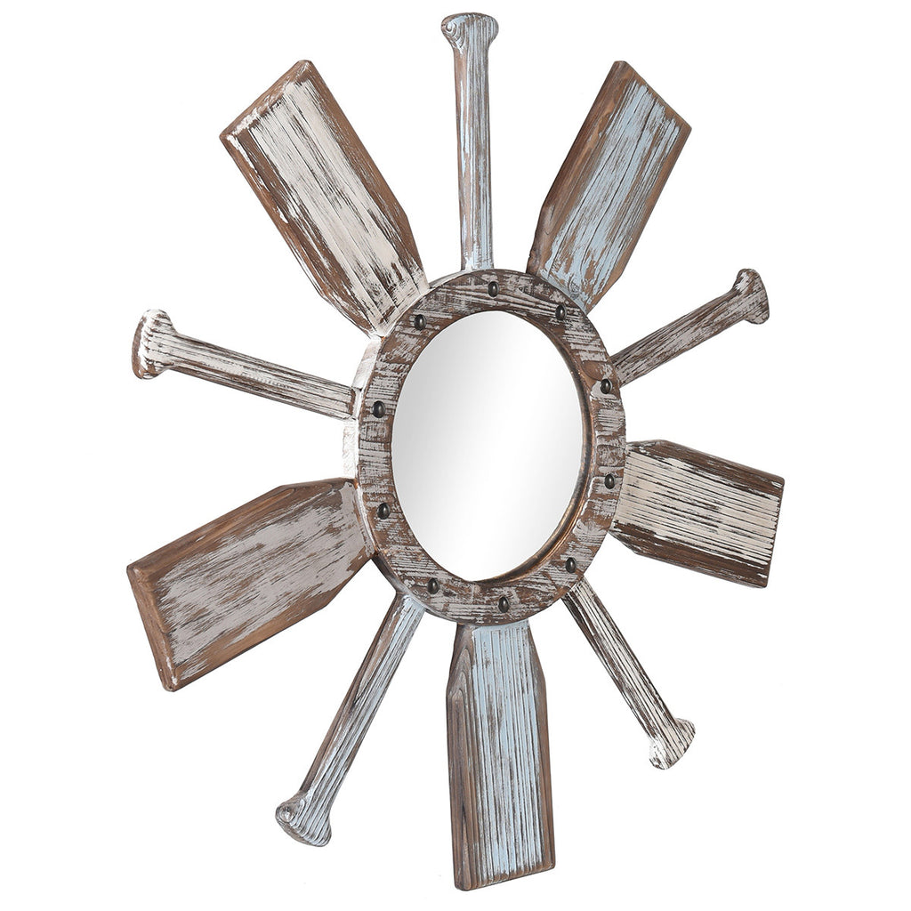 Nautical Paddle Wall Mirror