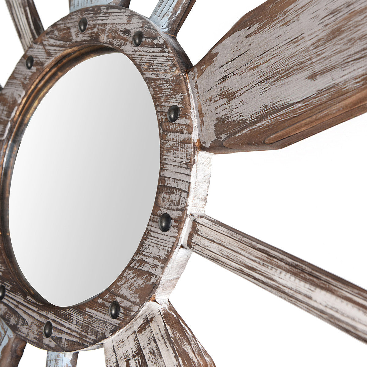 Nautical Paddle Wall Mirror