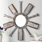 Nautical Paddle Wall Mirror