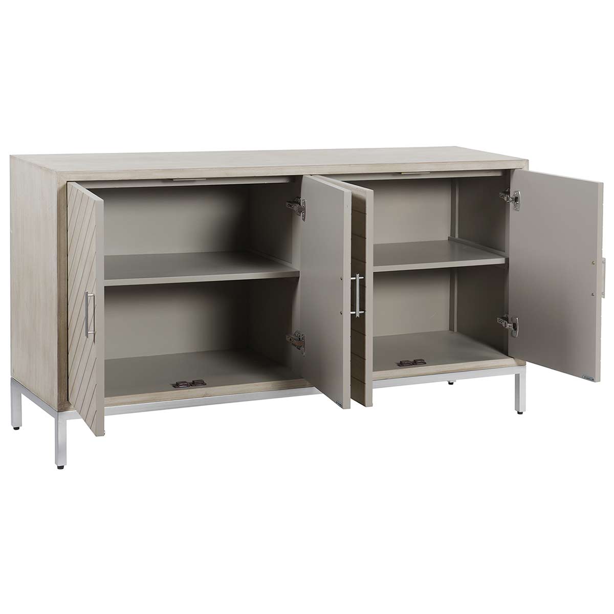 Lakewood Gray Washed Cabinet